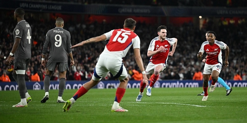 Kèo rung Tài Xỉu 0.75 xuất hiện trong trận Arsenal vs Real