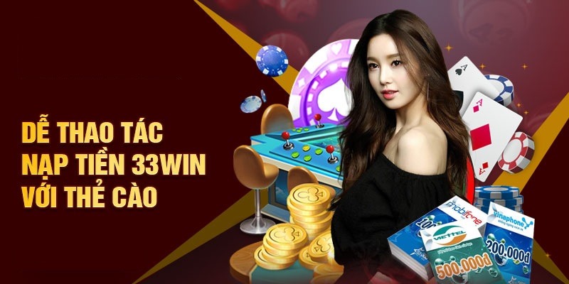Bạn thực hiện nạp bằng thẻ cào hoàn tất sau 1 phút